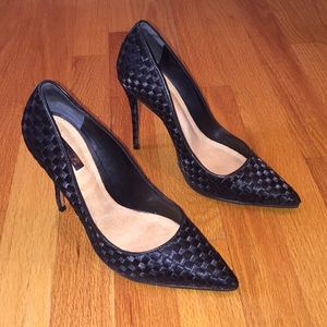 Schutz Black High Heel Pumps